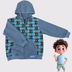 húzózáras kapucnis felső